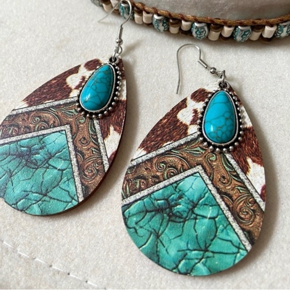 HAND KNIT  Vintage cardigan sweater L ptp 22” - Picture 5 of 5